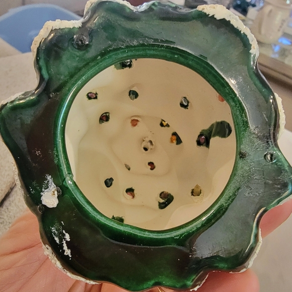 #Vintage 1970's #Ceramic Snow-Capped Mini #Christmas Tree 4.5" Tall - Picture 6 of 11